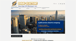 Desktop Screenshot of dave-electric.com
